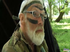 Make Love in the forest with Old Man