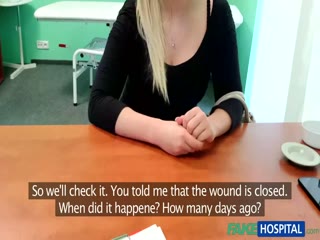 MILF bitch patient wanna fucking her doctor