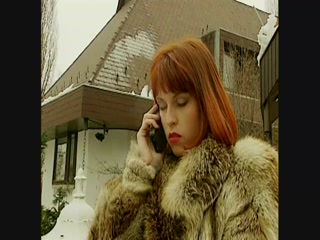 Dirty whore digging tight ass from above