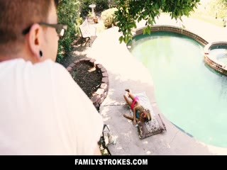 Blonde chick bitch MILF gets fucked by her BF