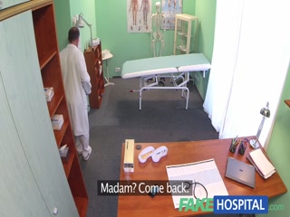 fakehospital petite euro chicks backache cured by sex