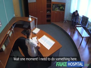 fakehospital nurse cures studs depression by letting him cum
