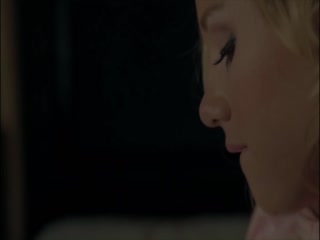 Curly blonde whore sucking deep hard dick