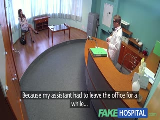 FakeHospital Doctors meat injection eases curvy patients bac