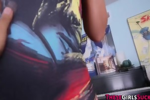 Huge Perfect Ass Cutie Sucks A Cock In Pov - This Girl Sucks