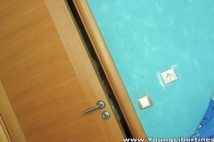 Beautiful Blonde Teen Has Her Tight Ass Stretched Out - Young Libertines