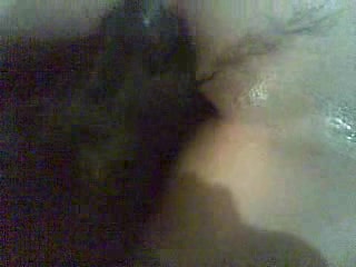 Oil up her cunt to seduce her dog - Animal porn