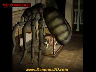 3D Animal Porn - Spide Fuck Mature