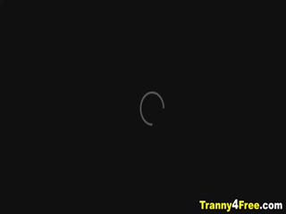 Tattooed Shemale Slut Gets So Wild on Show