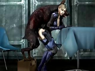 Horse cock hentai 3D dog bestiality porn